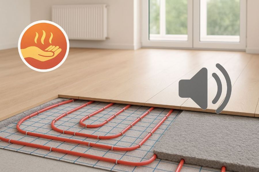 地暖除了保暖還能隔音？教你施工重點讓室內安靜又舒適